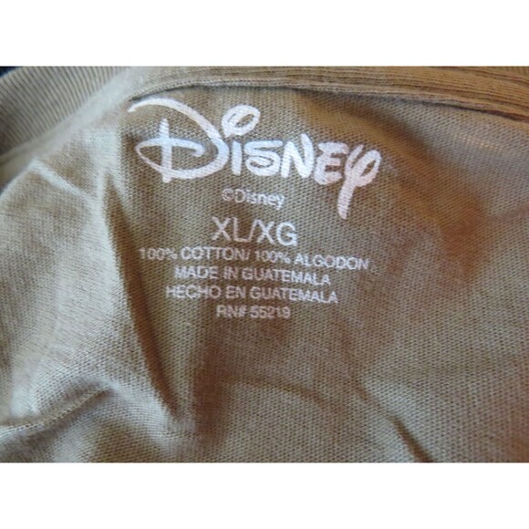 Vintage Disney Women's Chip And Dale TOTALLY NUTS Cotton Fitted Tee Size XL - Picture 4 of 5